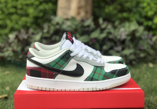 Nike Dunk Low  Plaid DV0827-100 36-46